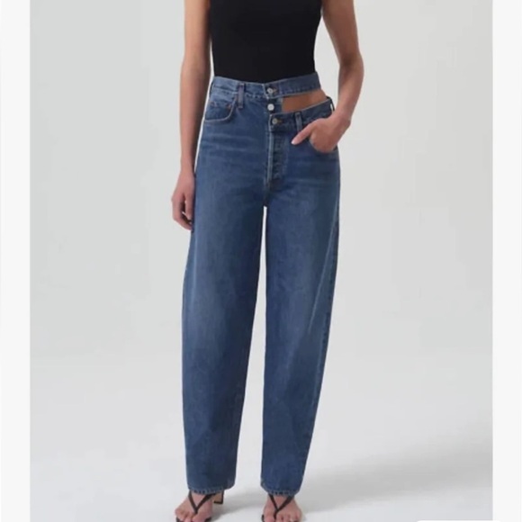Agolde Denim - Agolde Broken Waistband Jeans